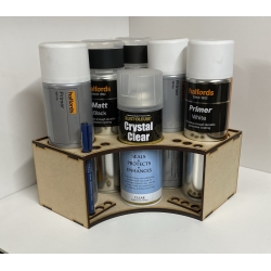 Spray can storage unit