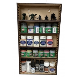Modular Wall Mounted Case with Shelves
