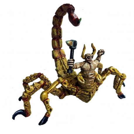 Scorpion Man with spiked hammer