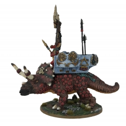 Crunchfoot, Triceratops with Howdah