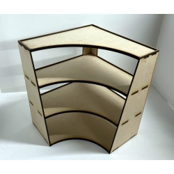Mini Corner shelf unit