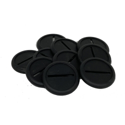 40mm Round Lipped Bases
